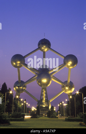 ATOMIUM BRÜSSEL BELGIEN Stockfoto