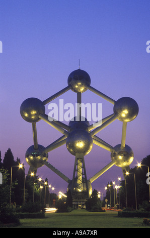 ATOMIUM BRÜSSEL BELGIEN Stockfoto