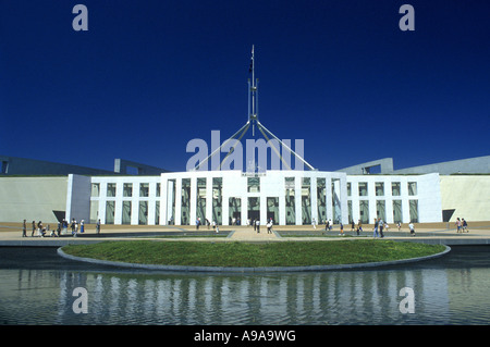 PARLAMENT HAUS CAPITOL TERRITORY CANBERRA AUSTRALIEN Stockfoto