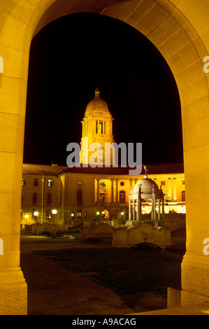 TORBOGEN MINISTERIUM FÜR AUSLÄNDISCHE ANGELEGENHEITEN UNION BUILDINGS (© HERBERT BAKER 1909) PRETORIA GAUTENG WITWATERSRAND TRANSVAAL SÜDAFRIKA Stockfoto