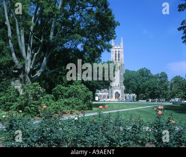 KAPELLE DER DUKE UNIVERSITY DURHAM NORTH CAROLINA USA Stockfoto