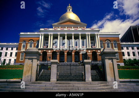 MASSACHUSETTS STATE HOUSE BOSTON MASSACHUSETTS, USA Stockfoto