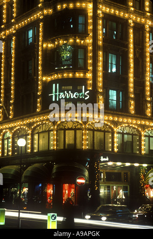 1988 HISTORISCHES KAUFHAUS HARRODS („CHARLES WILLIAM STEPHENS 1939") BROMPTON ROAD KNIGHTSBRIDGE LONDON ENGLAND UK Stockfoto