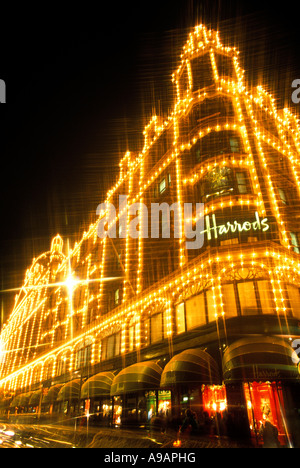1988 HISTORISCHES KAUFHAUS HARRODS („CHARLES WILLIAM STEPHENS 1939") BROMPTON ROAD KNIGHTSBRIDGE LONDON ENGLAND UK Stockfoto