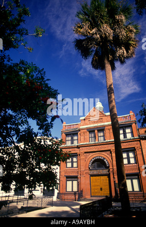 OLD COTTON EXCHANGE FREIMAURER HALL FAKTOREN ZU FUß DIE INNENSTADT VON SAVANNAH GEORGIA USA Stockfoto