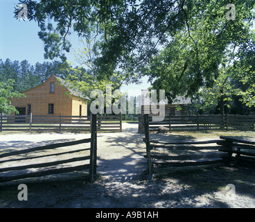 BENNET STATT AMERIKANISCHER BÜRGERKRIEG WEBSITE DURHAM NORTH CAROLINA USA Stockfoto