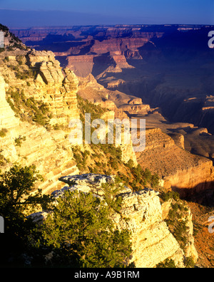 MATHER POINT SOUTH RIM GRAND CANYON NATIONALPARK ARIZONA USA Stockfoto
