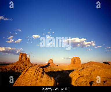 ANSEL ADAMS ROCKS LOOKOUT MONUMENT VALLEY NAVAJO TRIBAL PARK UTAH ARIZONA USA Stockfoto