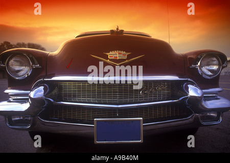FRONTGRILL 1956 CADILLAC 66 WAGON (©GENERAL MOTORS CORP 1956) Stockfoto