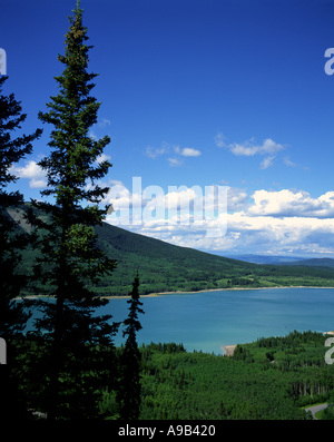 Stausee der Kananaskis Valley Kananaskis Country Alberta Kanada Stockfoto