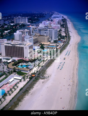 MIAMI BEACH MIAMI FLORIDA VEREINIGTE STAATEN Stockfoto
