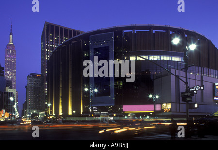 MADISON SQUARE GARDEN (© CHARLES LUCKMAN 1968) EIGHTH AVENUE IN MANHATTAN NEW YORK CITY USA Stockfoto