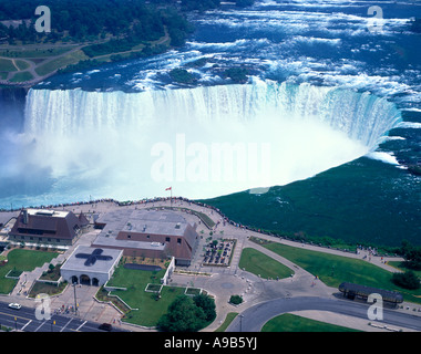 AERIAL HORSESHOE WASSERFÄLLE NIAGARA FALLS ONTARIO KANADA Stockfoto