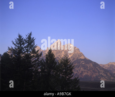 SCENIC GRAND TETON GRAND TETON NATIONALPARK WYOMING USA Stockfoto