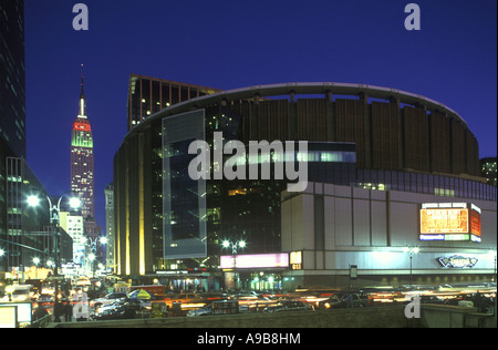 MADISON SQUARE GARDEN (© CHARLES LUCKMAN 1968) EIGHTH AVENUE IN MANHATTAN NEW YORK CITY USA Stockfoto