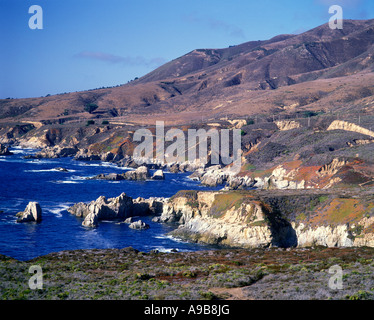 MALERISCHE BIG SUR KÜSTE KALIFORNIEN USA Stockfoto