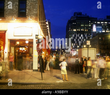 PASTIS RESTAURANT MEATPACKING DISTRICT MANHATTAN NEW YORK CITY USA Stockfoto