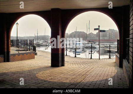 Swansea Marina West Glamorgan South Wales UK Stockfoto