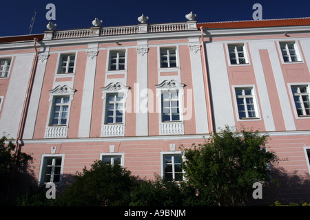 Estland-Parlamentsgebäude auf dem Domberg Gebiet der Hauptstadt Tallin Stockfoto