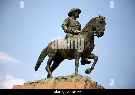 Statue an den Union Buildings, Pretoria, Südafrika Stockfoto