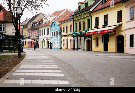 Tkalciceva Straße in Zagreb Kroatien Stockfoto