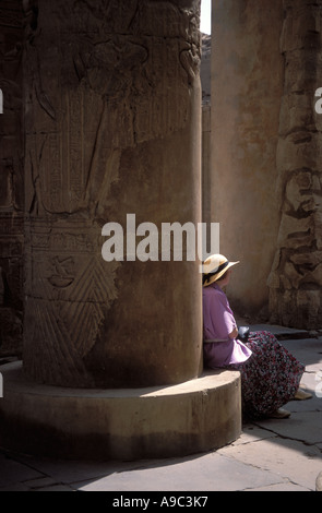 Kom Ombo Tempel von Sobek Krokodilgott in der Umgebung von Assuan, Ägypten Stockfoto