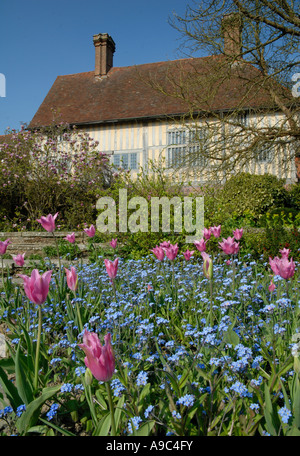 Great Dixter Haus und Garten, Northiam, East Sussex. Stockfoto