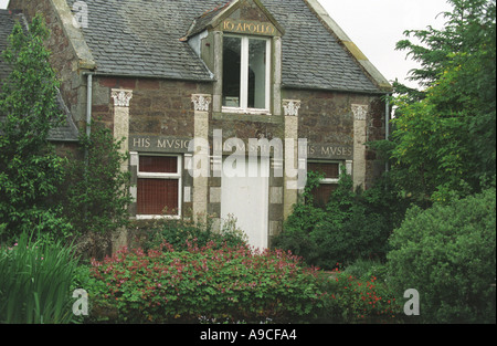 Ian Hamilton FinlaysSculpture Garten Liittle Sparta in Dunsyre Schottland Stockfoto