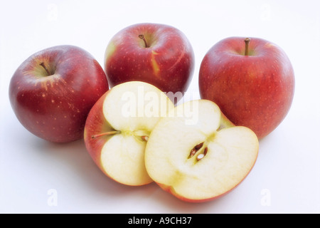 Braeburn-Äpfel Stockfoto