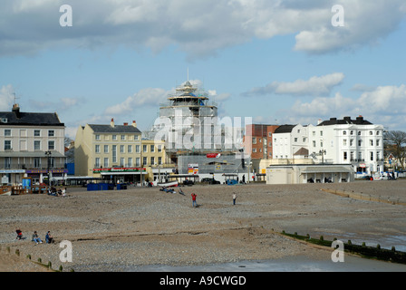 Das Dome Theater auf Worthing Strandpromenade durchmachenden Restaurierung im April 2006 unter einem Heritage Fund zu gewähren Stockfoto