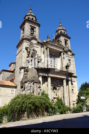 Kirche San Francisco Santiago De Compostela Camino Way of St. James Galizien A Coruña Spanien España Iberia Europe Stockfoto