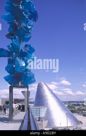 "Museum of Glass" - International Center for Contemporary Art Tacoma Washington State USA Stockfoto