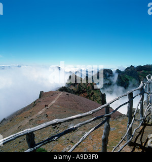 Blick vom Pico de Arieiro, Madeira, Portugal Stockfoto