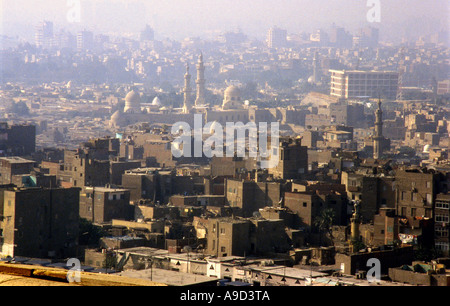 Panorama von Kairo Arabische Republik Ägypten Egy Stockfoto