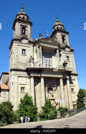 Kirche San Francisco Santiago De Compostela Camino Way of St. James Galizien A Coruña Spanien España Iberia Europe Stockfoto