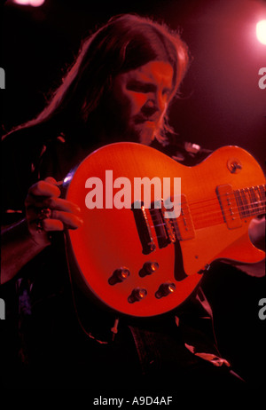 Dave Hlubek von Molly Hatchet 1983 Stockfoto