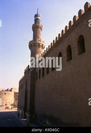 Sultan Al-Nasir Muhammad Mohammed Moschee Zitadelle Saladin Kairo Arabisch Arabische Republik Ägypten Nord-Afrika, Naher Osten Stockfoto