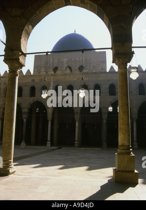 Sultan Al-Nasir Muhammad Mohammed Moschee Zitadelle Saladin Kairo Arabisch Arabische Republik Ägypten Nord-Afrika, Naher Osten Stockfoto