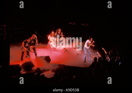 Molly Hatchet 1983 Peoria, Illinois Civic Center Stockfoto