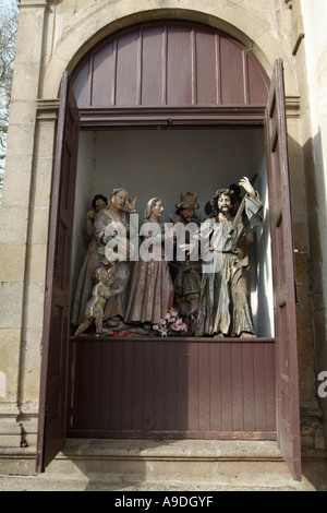 Kapelle des Passos ist Teil der Via Sacra in Guimarães Stockfoto