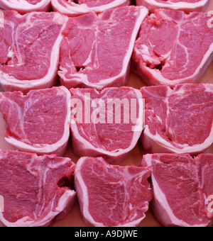 rohes steak Stockfoto