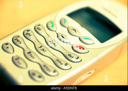 Handy hautnah Stockfoto