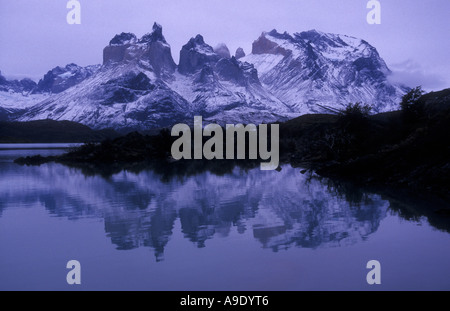 Cuernos del Paine, Torres del Paine Nationalpark, Patagonien, Chile Stockfoto