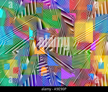 Unendlichen Dimensionen Stockfoto