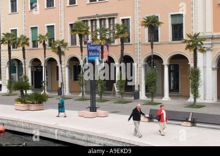 Gardone Riviera am Gardasee Italien Stockfoto