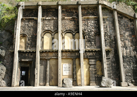 Talstation der Clifton Rocks Eisenbahn in der Stadt von Bristol England GB UK 2006 Stockfoto