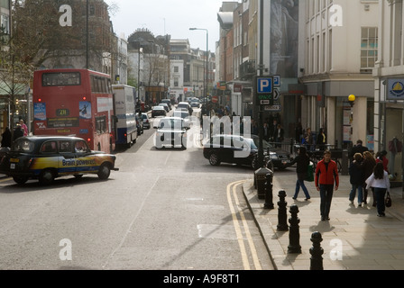 "Königsweg", Chelsea London SW3. England. Royal Borough of Kensington und Chelsea.   HOMER SYKES Stockfoto