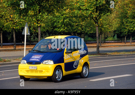 Deutschland Berlin Electric Vehicle Symposium betriebene Elektroauto Stockfoto