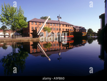 Coventry Kanal-Becken Coventry UK Stockfoto