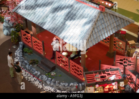 Chinesischen Neujahrsfest in One Utama Einkaufszentrum Bandar Utama Selangor Stockfoto